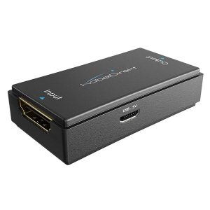 HDMI forstærker KabelDirekt Sort (OUTLET A)