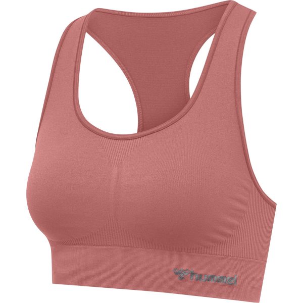 Hummel TIF Seamless Sports Top - Whitered Rose