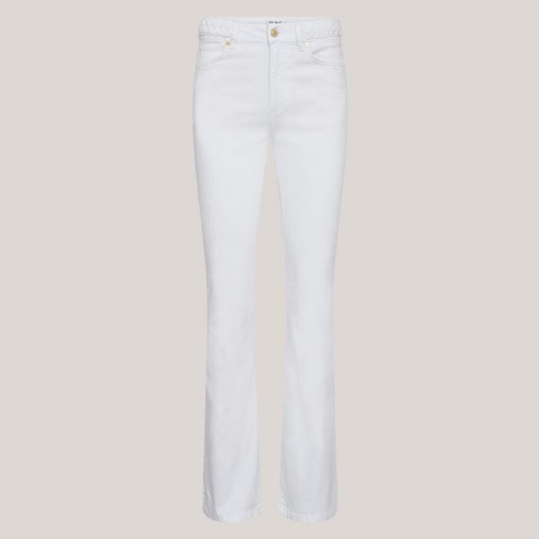 IVY-Tara 70's jeans white, hvide jeans med bootcut