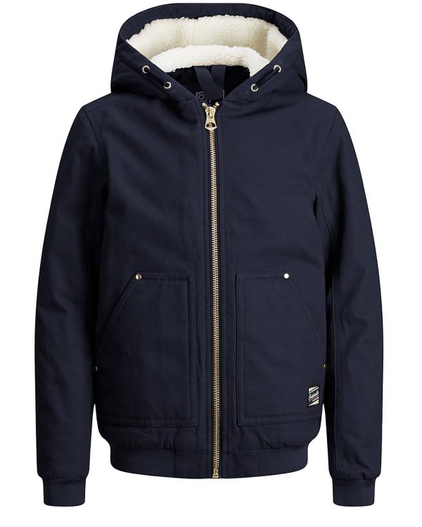 Jack & Jones JR bomber jakke, navy - 152 - 12år