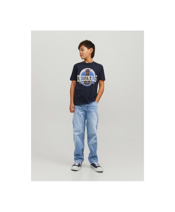 Jack & Jones Junior bukser i blue denim til drenge