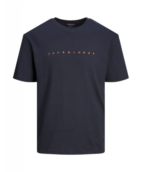 Jack & Jones Junior T-shirt i navy til drenge