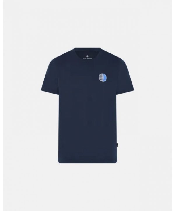 JBS of Denmark T-shirt rund hals i navy til herre