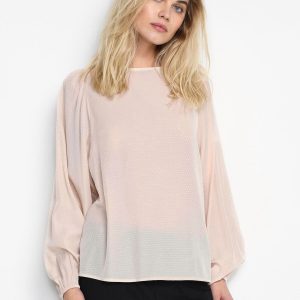 Kaffe Fashion Kacitia Bluse, Farve: Sand Dollar, Størrelse: 38, Dame