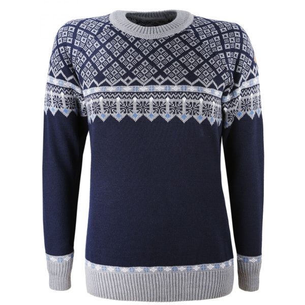 Kama Frida Merino Sweater, dame, blå