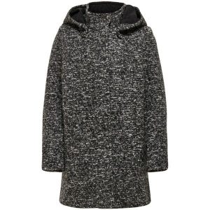 Kids ONLY Dark Grey Melange Sedonna Boucle Uld Jakke - Str. 146