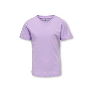 KIDS ONLY T-shirt i Purple Rose til piger