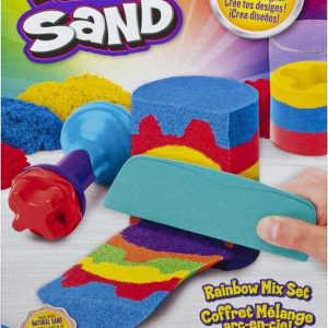 Kinetic Sand - Rainbow Mix Sæt - 3 Farver