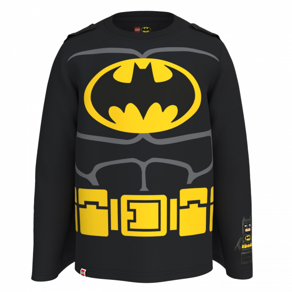 LEGO Batman Drenge Bluse - Black - 128