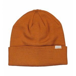 Lindbergh beanie i orange til herre