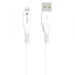 Lippa Kabel USB-A til Lightning 12W - 1m - Hvid