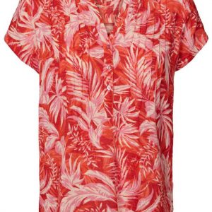 Lollys Laundry Bluse - Heather - Red