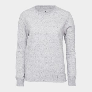 Lysegrå crewneck bambus sweatshirt til dame fra JBS of Denmark, XL