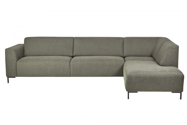 Marley Sofa M. Open-end, Grøn (Højrevendt)