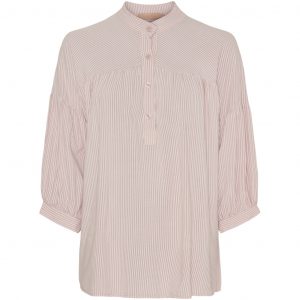 Marta Du Chateau dame bluse MdcIlina - Cipria Rose Stripe