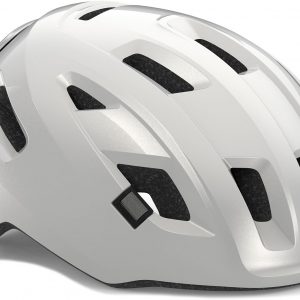 MET Helmet E-Mob Mips - Glossy White (elcykel hjelm)