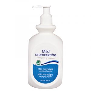 Mild Cremesæbe u. farve og parfume - 500 ml.