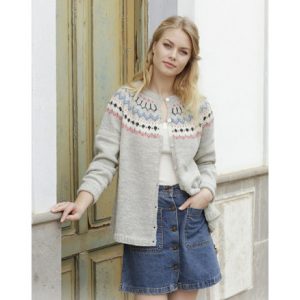 Mina CardiganÂ by DROPS Design - Jakke Strikkeopskrift str. S - XXXL - Small