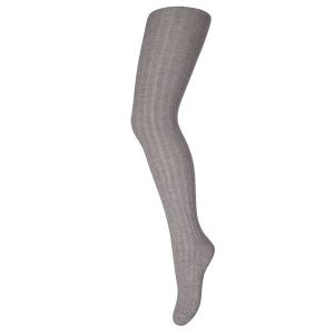 MP 128 Wool Rib Tights 491 Grey Melange - Str. Pre/50