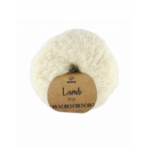 Navia Lamb Garn 1301 Hvid