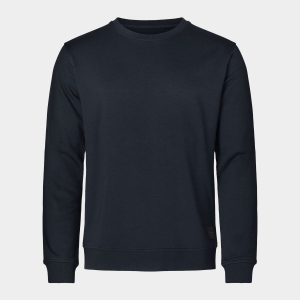 Navy bambus sweatshirt til mænd fra Resteroeds, S