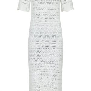 Neo Noir Kjole - Eiko Knit - Off White