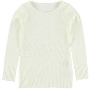 Noa Noa miniature Bluse - Creme m. Hulmønster