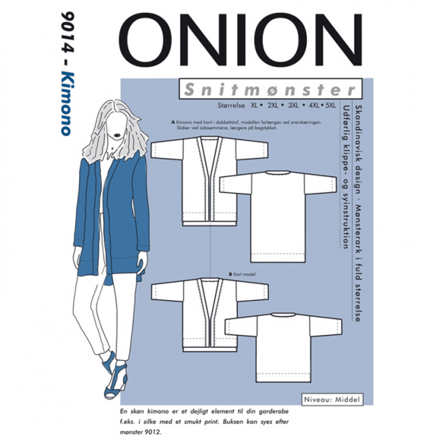 Onion Snitmønstre 9014 (Kimono)