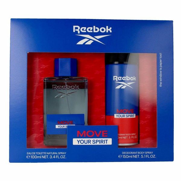 Parfume sæt til mænd Reebok Move Your Spirit (2 stk)