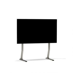 Pedestal Bendy Tall TV Stander Mushroom