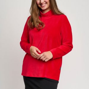 Pont Neuf - Bluse - Pnabiir - Warm Red - M