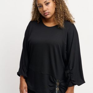 Pont Neuf - Bluse - Pnadal - Black - Xs/36-38