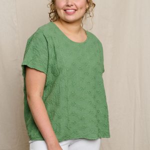 Pont Neuf - Bluse - Pnbetyl - Grass Green - Xs/36-38