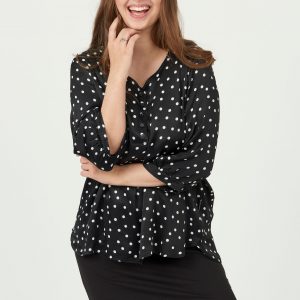 Pont Neuf - Bluse - Pnbrie - Black - Xs/36-38