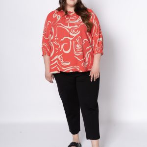 Pont Neuf - Bluse - Pnchi - Tomato - Xl/48-50