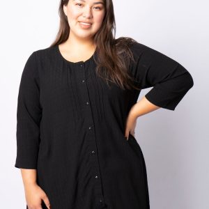 Pont Neuf - Bluse - Pngitta - Black - Xs