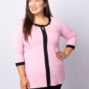 Pont Neuf - Bluse - Pnheike - Bright Rose - Xs