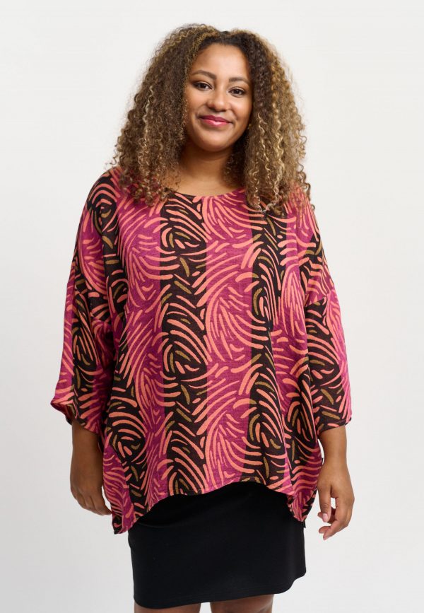 Pont Neuf - Bluse - Pnjea - Cerise - Xs/36-38