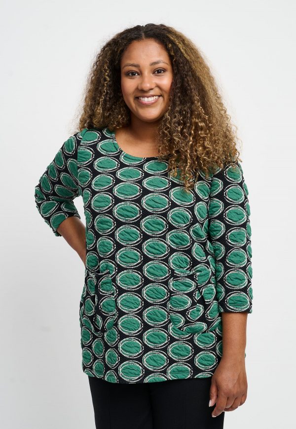 Pont Neuf - Bluse - Pnlotte - Green - 2xl/52