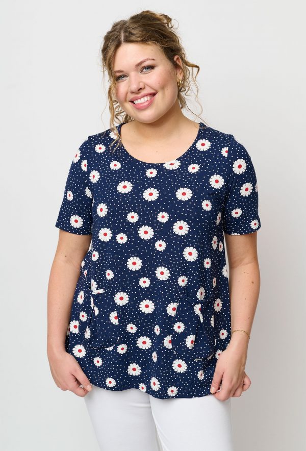 Pont Neuf - Bluse - Pnlotte Sia - Navy - S/40