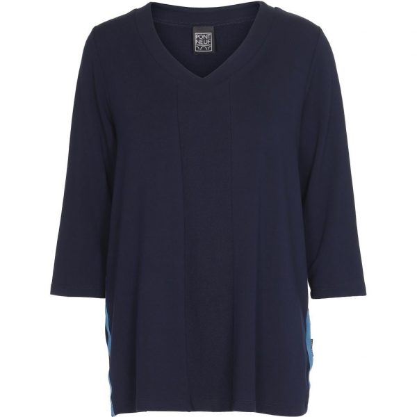 Pont Neuf - Bluse - Pnpaya - Navy - Xs