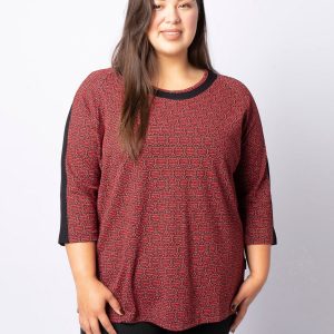 Pont Neuf - Bluse - Pnrihana - Warm Red - S