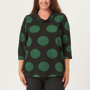 Pont Neuf - Bluse - Pnsteffi - Pine Green - 3xl/54-56