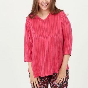 Pont Neuf - Bluse - Pntania - Raspberry - M/42-44