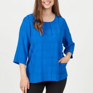 Pont Neuf - Bluse - Pnyade - Medium Blue - S/40