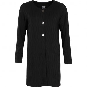 Pont Neuf - Cardigan - Pnronja - Black - Xs