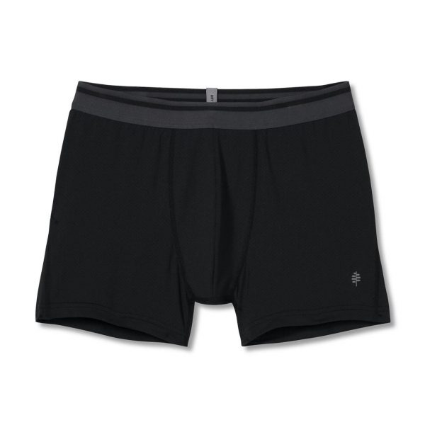 Royal Robbins Mens Readydry Boxer Brief 4" (Sort (JET BLACK) Small)