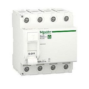 Schneider Electric Resi9 XP RCD/HPFI fejlstrømsafbryder 4P 40A 30mA klasse A 72mm