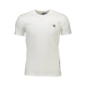 Sergio Tacchini Hvid Cotton T-Shirt