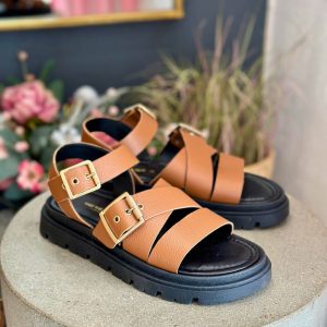 Shoe The Bear Rebecca, Sandal - Cognac 38